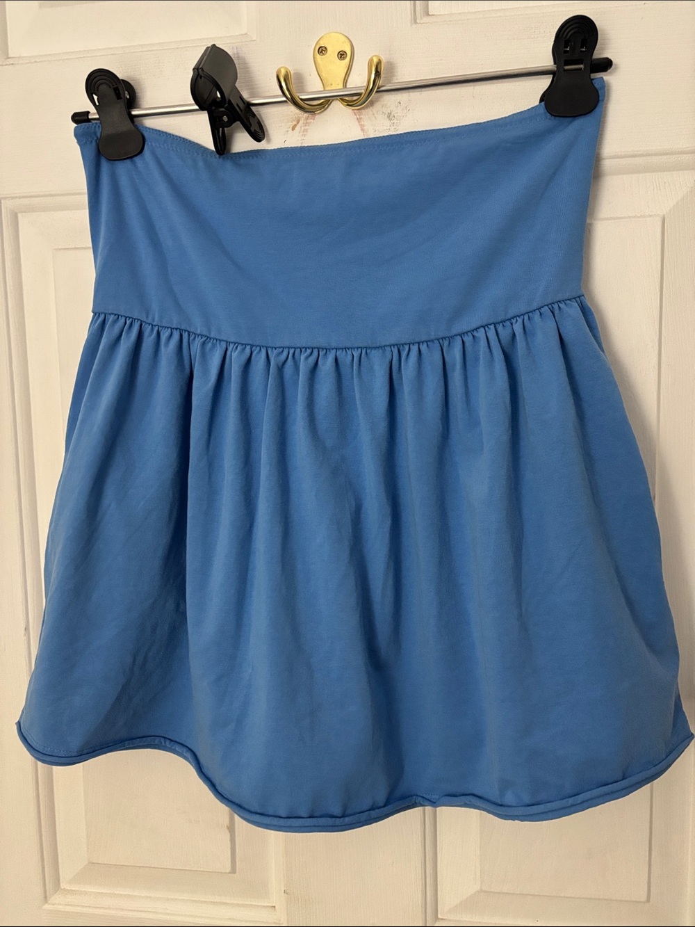 FP Movement by Free People Light Blue Skater Skirt NWOT